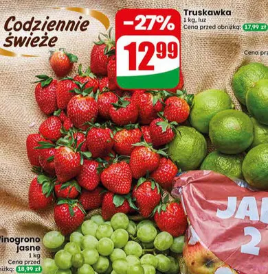 Truskawka promocja w Dino