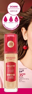 Podkład do twarzy Healthy Mix Bourjois promocja w Rossmann