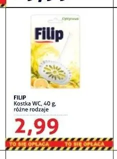 Kostka WC Filip promocja w Blue Stop