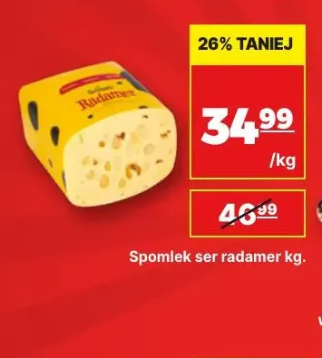 Ser radamer Spomlek promocja w API Market
