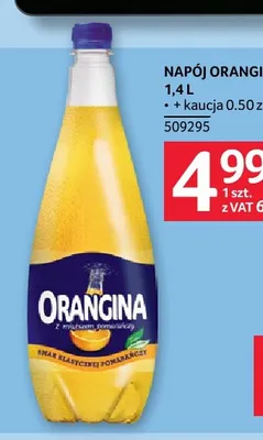 Napój gazowany Orangina promocja w Selgros