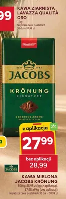 Kawa mielona Jacobs Krönung promocja w Stokrotka