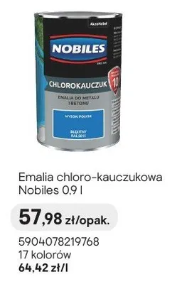 Emalia chloro-kauczykowa promocja w Castorama