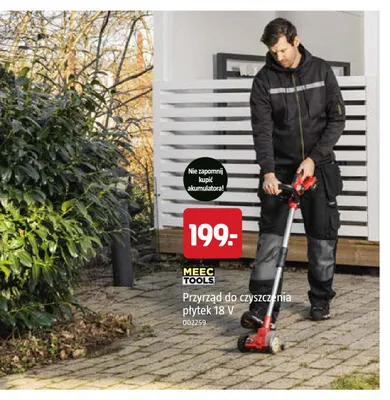 Przyrząd do czyszczenia płytek Meec Tools promocja w Jula