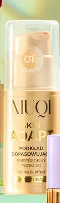 Podkład dopasowujący Skin Adapt 01 Natural Niuqi promocja w Biedronka