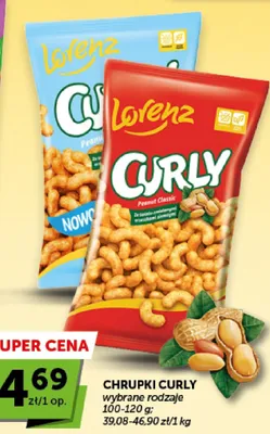 Chrupki Curly Peanut Classic promocja w ABC