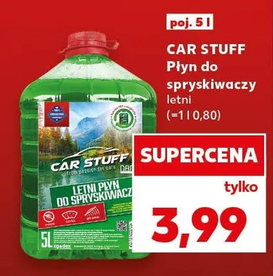 Płyn do spryskiwaczy letni Car Stuff promocja w Kaufland
