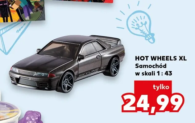Samochód Hot Wheels XL w skali 1:43 promocja w Kaufland