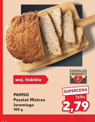Pasztet Mistrza Jeremiego Pamso promocja w Kaufland