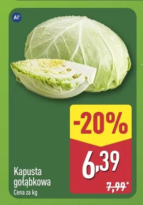 Kapusta gołąbkowa promocja w Aldi
