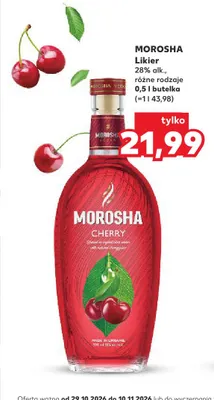 Likier Morosha promocja w Kaufland