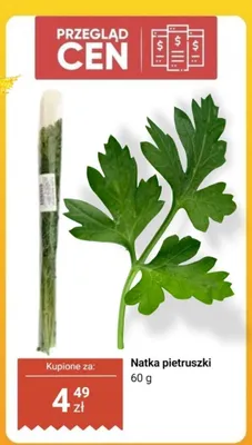Natka pietruszki promocja w Dino