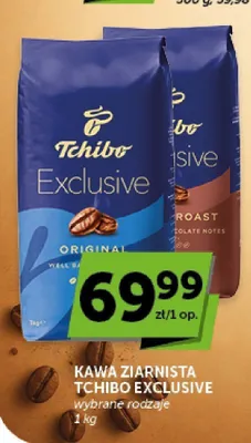 Kawa ziarnista Tchibo Exclusive promocja w Groszek