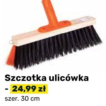 Szczotka ulicówka promocja w Bricomarche