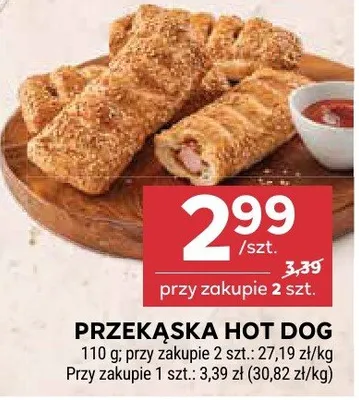 Przekąska hot dog promocja w Stokrotka