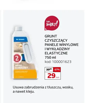Grunt czyszczący panele winylowe i wykładziny elastyczne Dr. Schutz promocja w Komfort