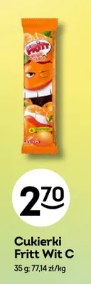 Cukierki Fritt Wit C promocja w Żabka