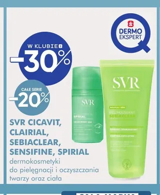 Dermokosmetyki SVR promocja w Super-Pharm
