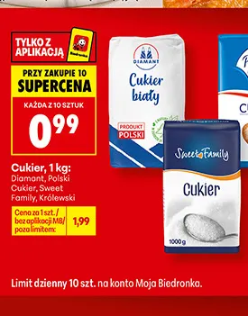 Cukier Diamant promocja w Biedronka