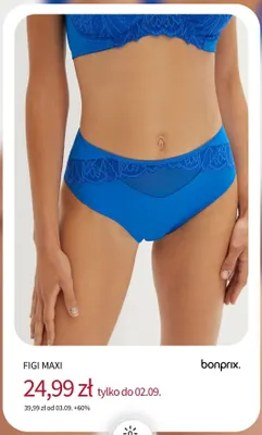 Figi maxi Bonprix promocja w bonprix