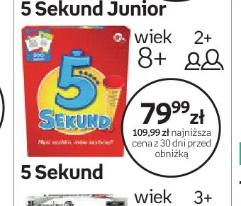 Gra 5 Sekund promocja w Empik