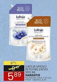 Mydło w płynie zapas sabana/waniliowe promocja w Wafelek