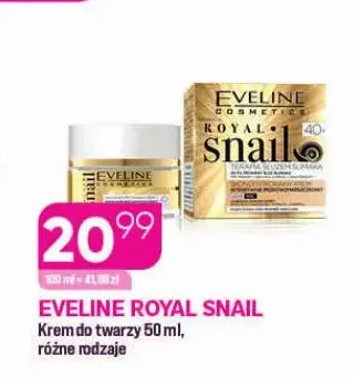 Krem do twarzy Eveline Royal Snail promocja w Drogerie Koliber