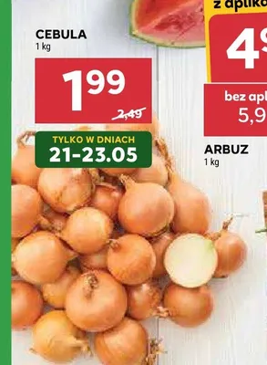 Cebula promocja w Stokrotka
