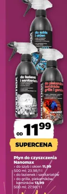 Płyn do czyszczenia do łazienek i sanitariatów Nanomax promocja w Netto