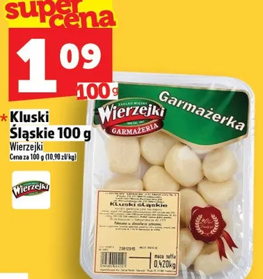Kluski śląskie 100g promocja w TOPAZ