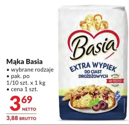 Mąka Basia promocja w Makro