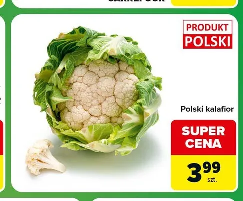 Kalafior polski promocja w Carrefour Express