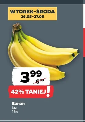 Banan luz promocja w Netto