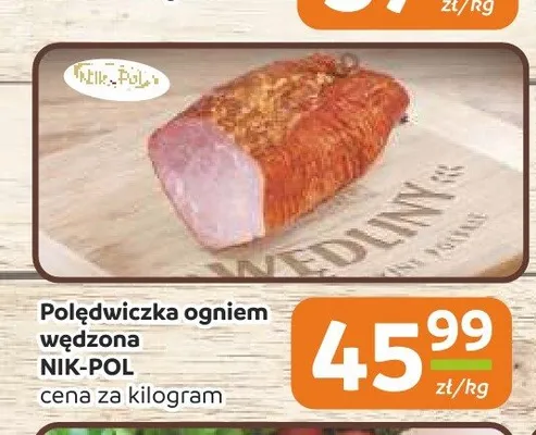 Polędwiczka ogniem wędzona Nik-Pol promocja w Społem Częstochowa