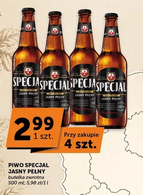 Piwo Specjal Jasny Pełny promocja w Euro Sklep