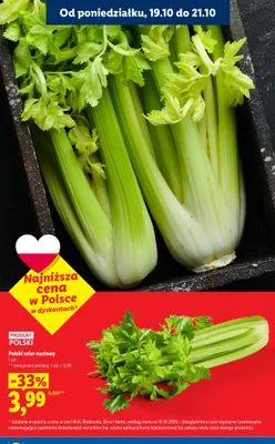 Seler naciowy polski promocja w Lidl