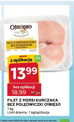 Filet z piersi kurczaka bez polędwiczki O!Mięso promocja w Stokrotka