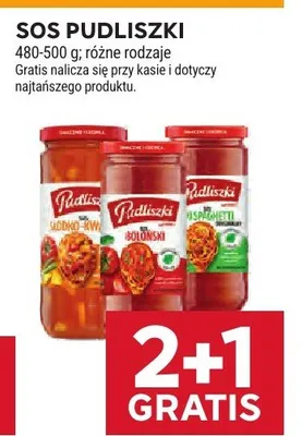 Sos Pudliszki promocja w Stokrotka