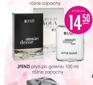 Płyn po goleniu JFenzi promocja w Drogerie Jasmin