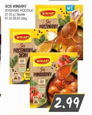 Sos Winiary promocja w Słoneczko