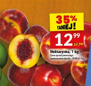 Nektarynka, 1 kg promocja w Twój Market