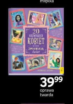 Książka 20 niezwykłych kobiet oprawa twarda promocja w Empik