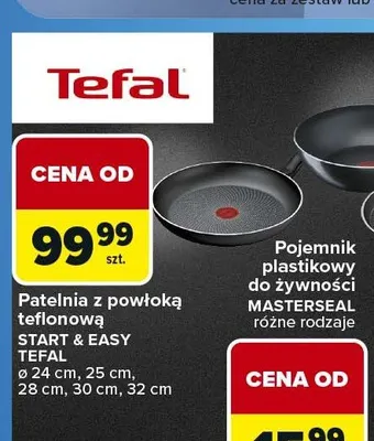 Patelnia z powłoką teflonową Tefal Start & Easy promocja w Carrefour