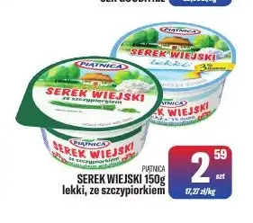 Serek wiejski ze szczypiorkiem Piątnica promocja w Tomi Markt
