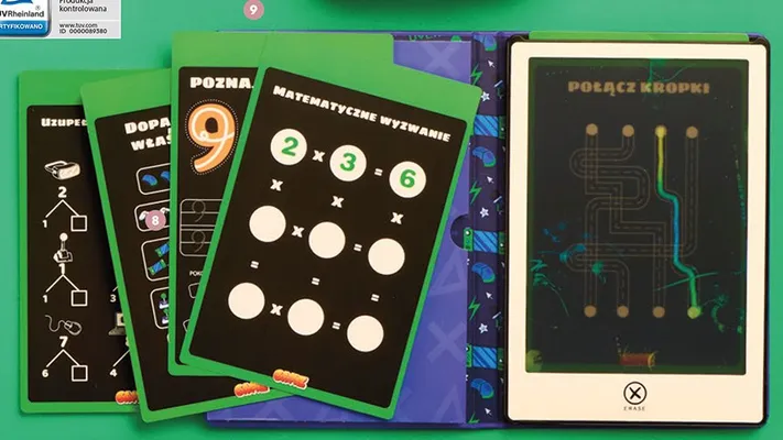 Tablet do nauki z kartami Kayet promocja w Biedronka