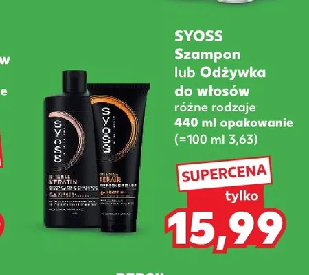 Szampon do włosów Syoss promocja w Kaufland