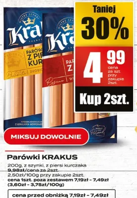 Parówki promocja w Supeco