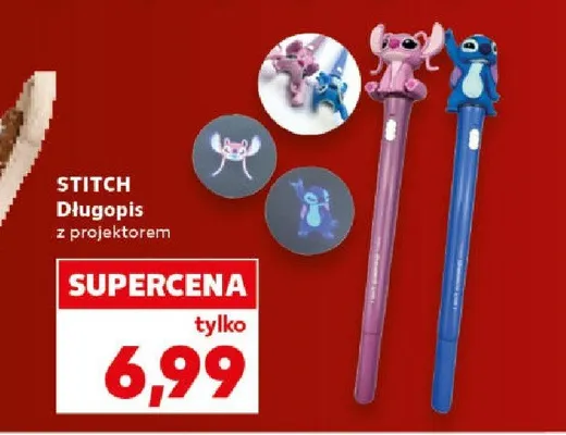 Długopis z projektorem Stitch promocja w Kaufland