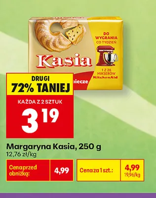 Margaryna Kasia promocja w Biedronka