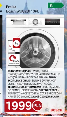 Pralka Bosch WUU28T10PL promocja w kakto.pl